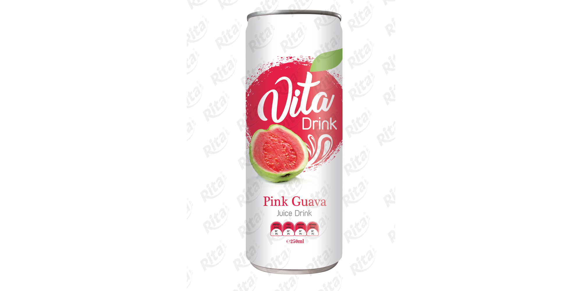 pink guava juice drink 250ml from RITA India
