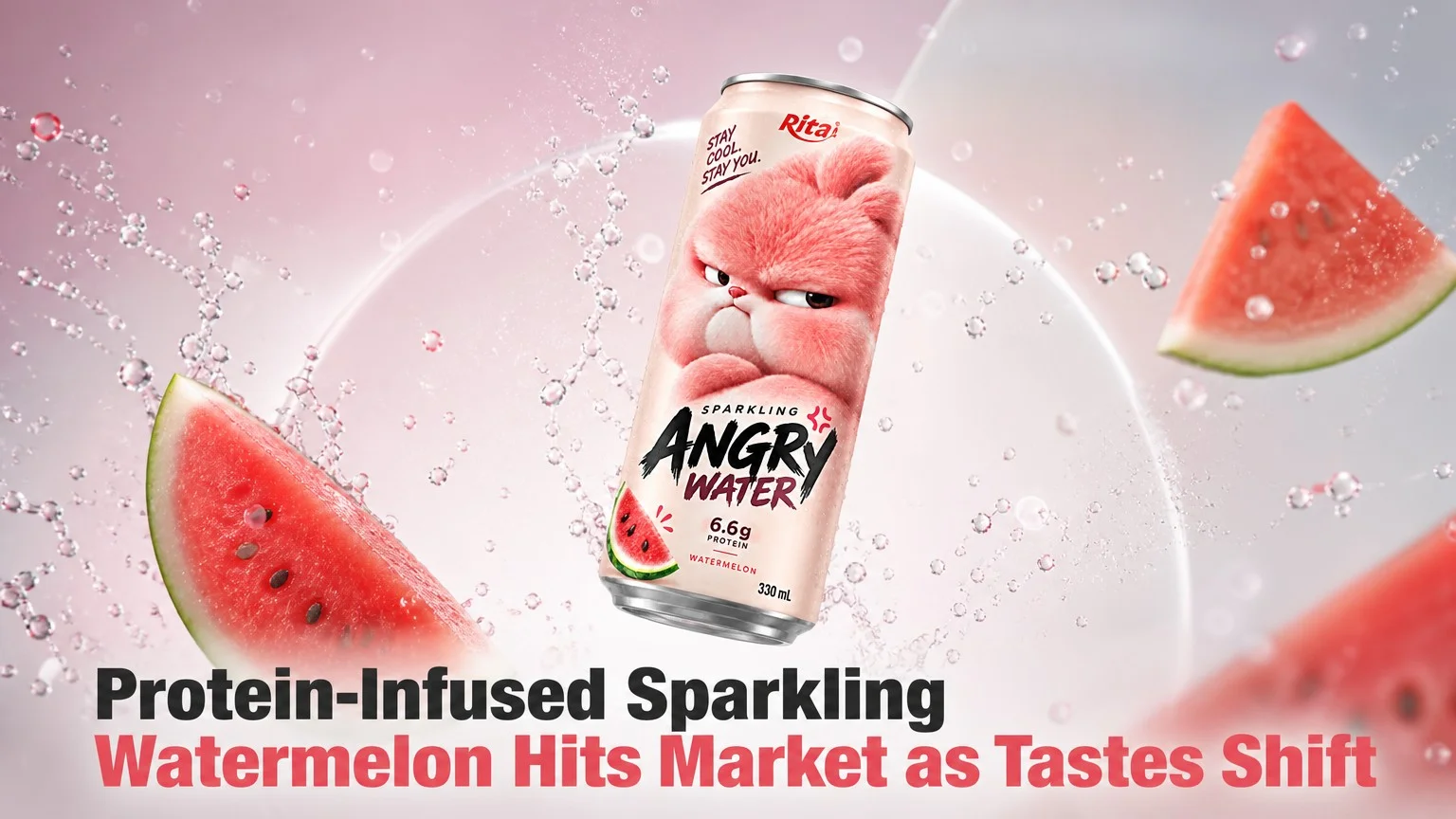 Protein-Infused Sparkling Watermelon Hits the Market as Consumer Tastes Shift