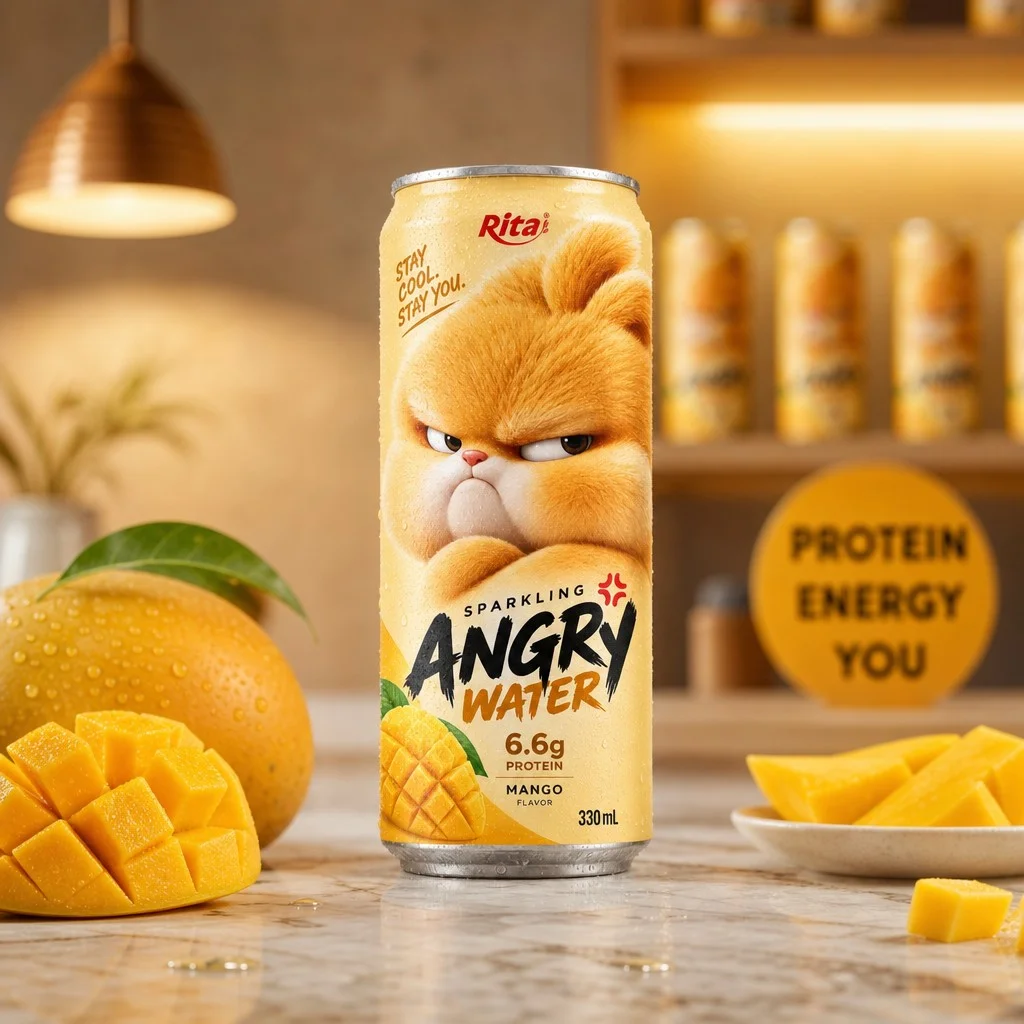 Protein-Packed Sparkling Mango Juice Redefines the Beverage Category - Image 1