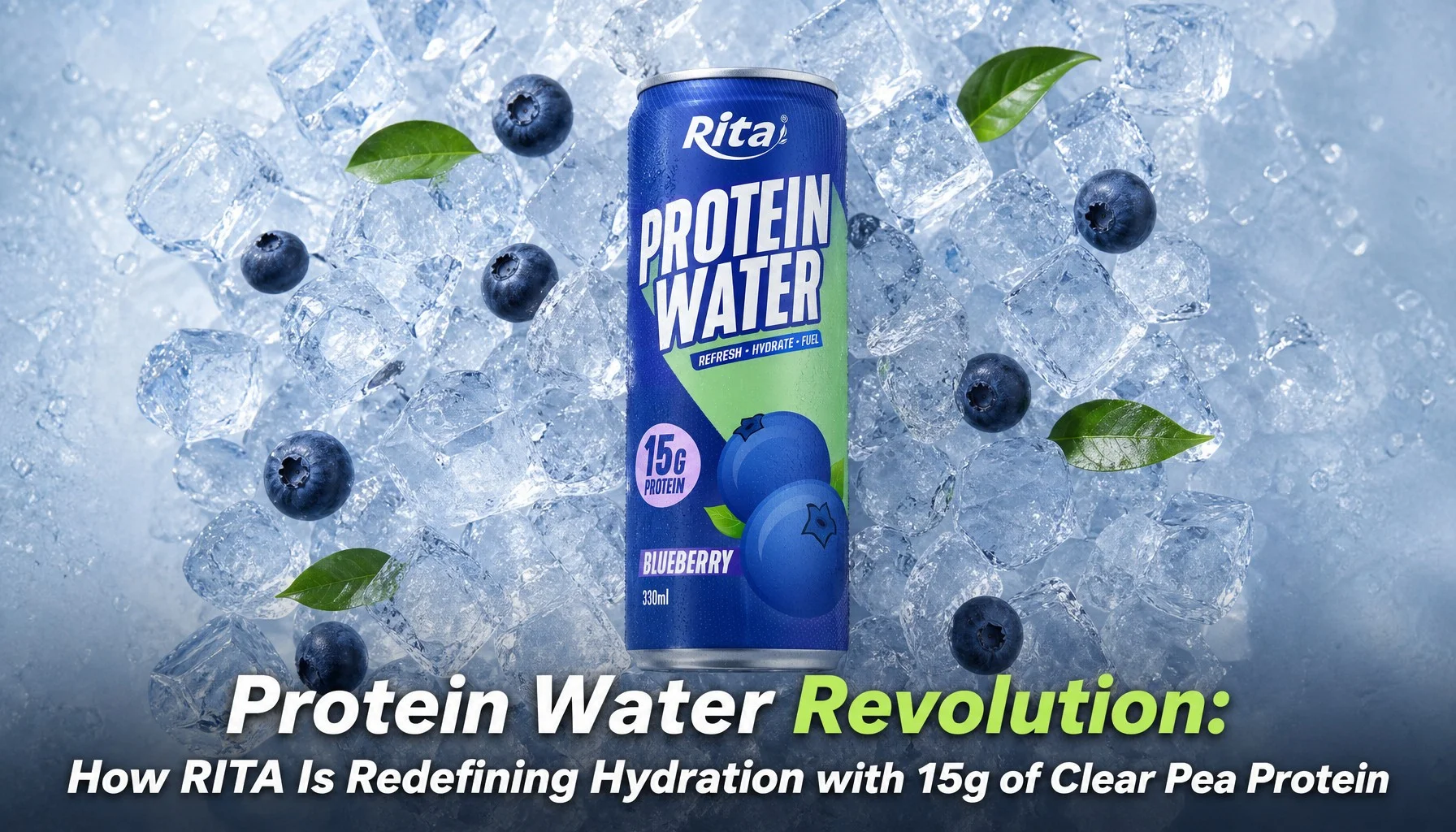 Protein Water Revolution: How RITA Is Redefining Hydration with 15g of Clear Pea Protein