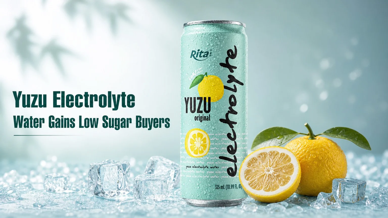 Yuzu Electrolyte Water Drink Gains Ground Among Low Sugar Buyers