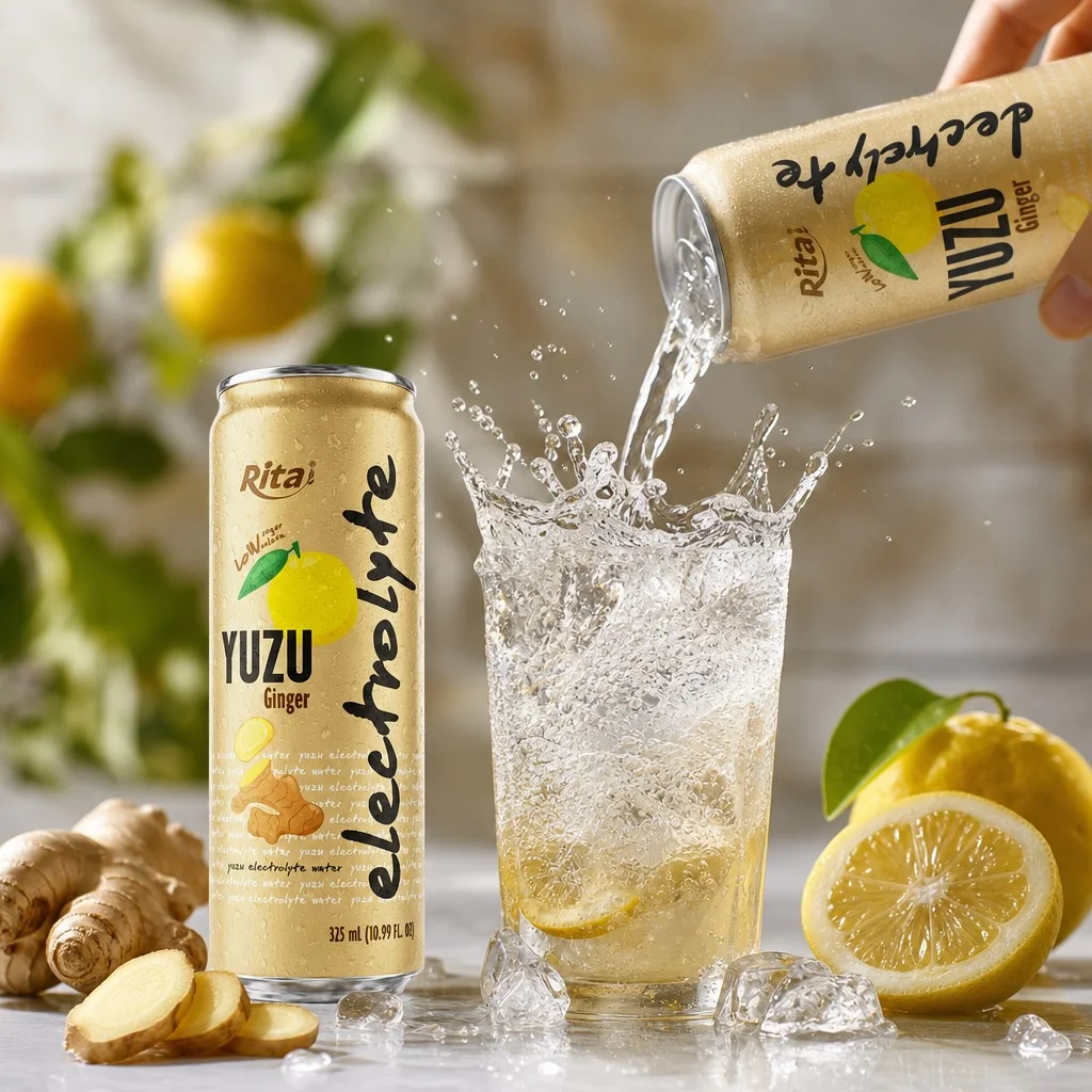 Yuzu Ginger Electrolyte Water Drink Reshapes Low Sugar Beverage Aisle - Image 1