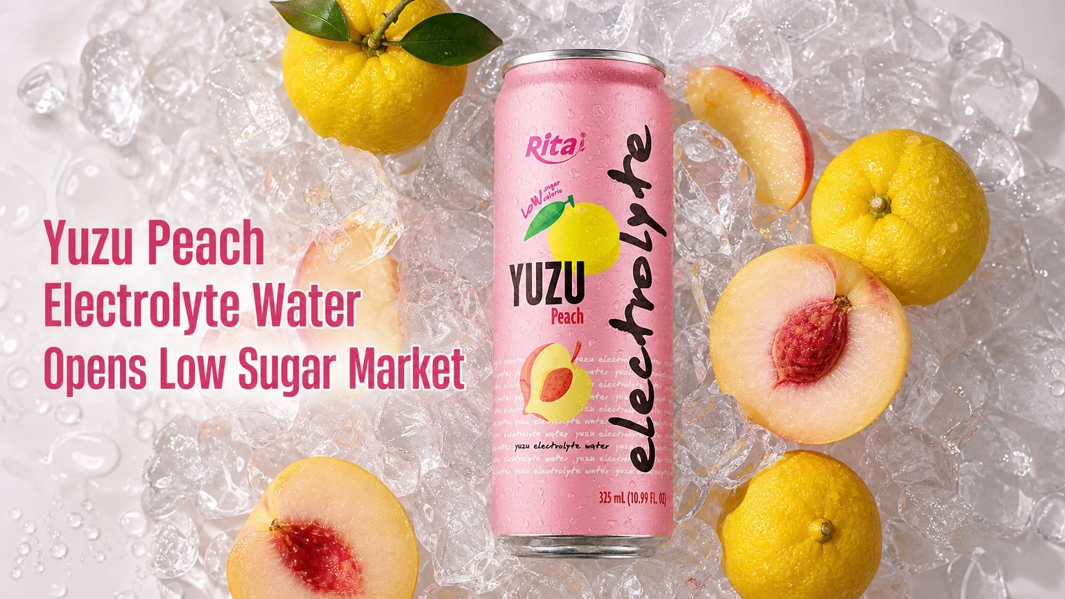 Yuzu Peach Electrolyte Water Opens New Low Sugar Market Opportunity