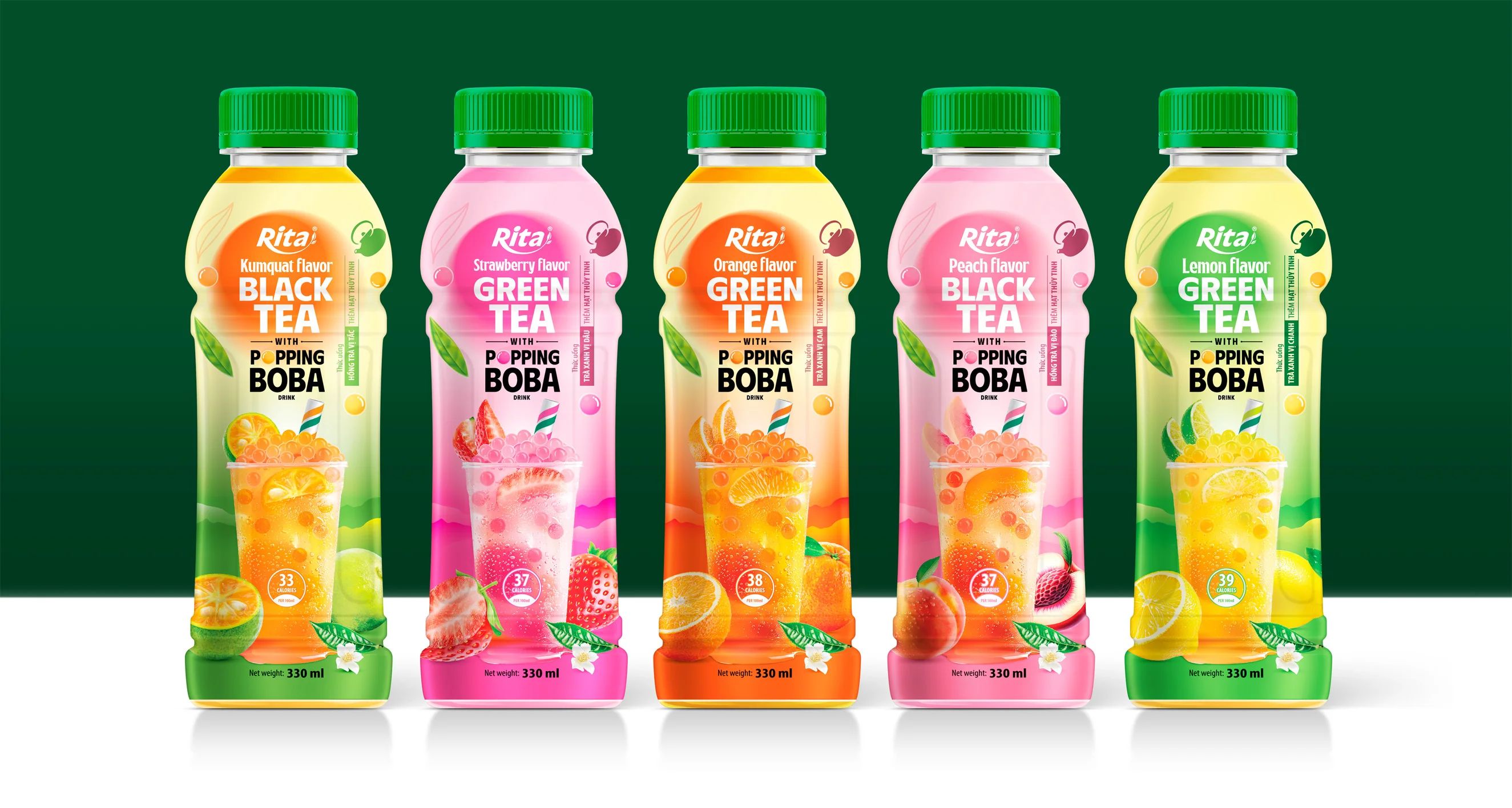 Fuel Your Summer Energy with Rita’s Fruity Black Tea Popping Boba!