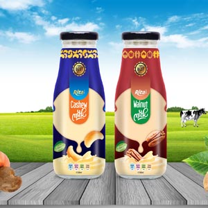milk drink from fruit juice brands