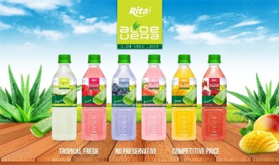 aloe vera juice RITA beverage brand