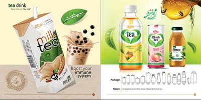 tea drink RITA beverage brand