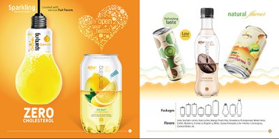 soft drink sparkling water RITA beverage brand