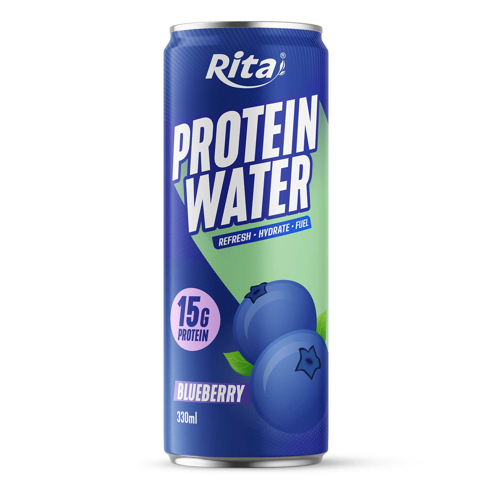 15G protein RITA protein water with blueberry