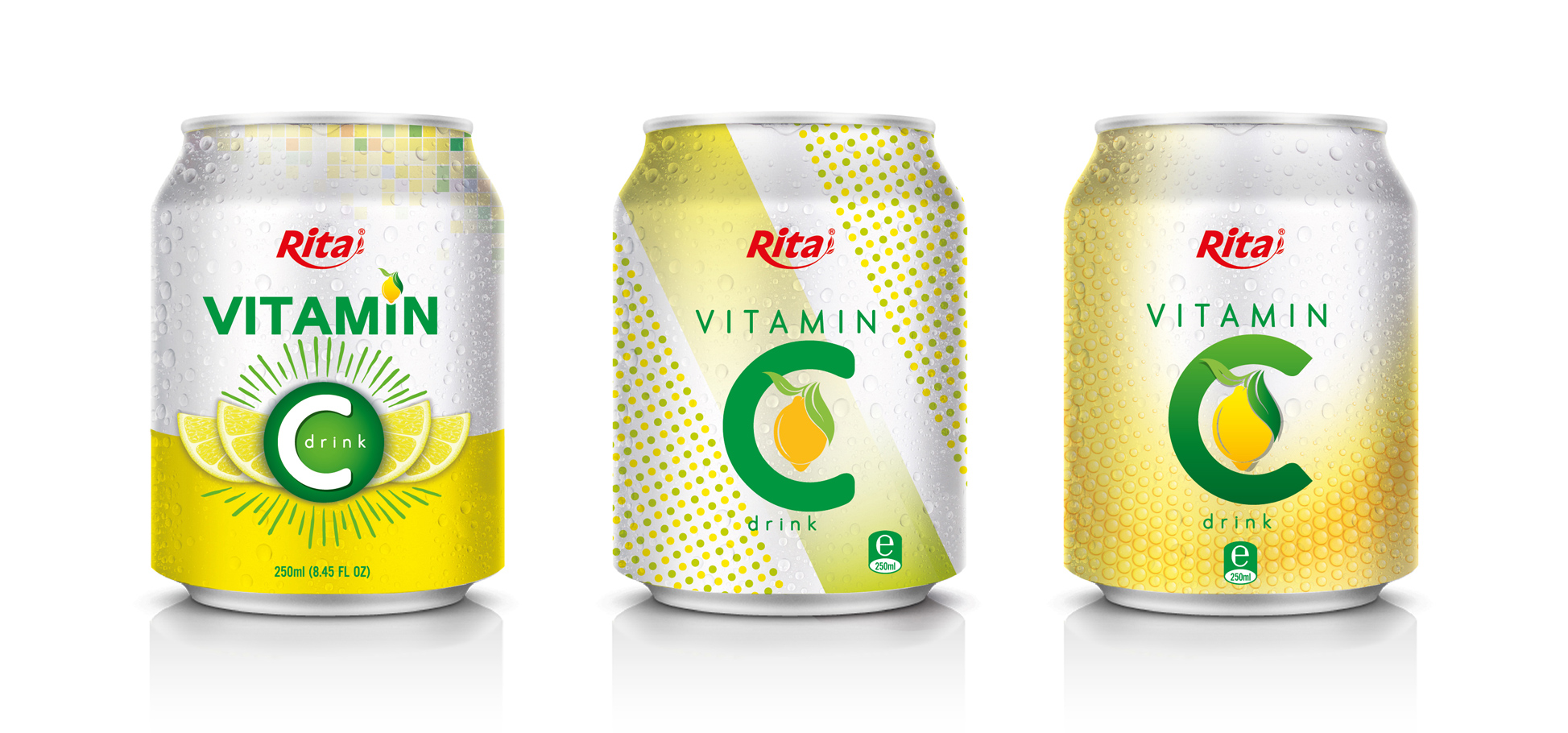 vitamin C drink 250ml can of RITA India