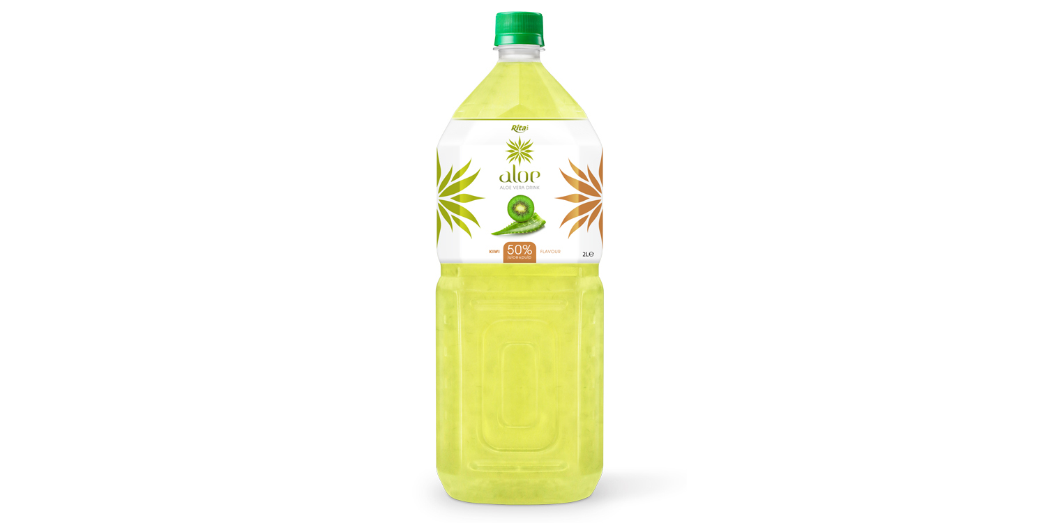 Aloe vera with kiwifruit  juice 2000ml Pet Bottle from RITA India
