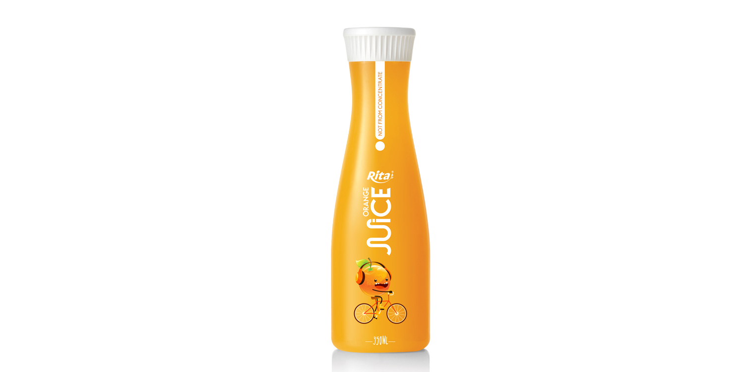 350ml Pet Bottle orange  juice drink  of RITA India