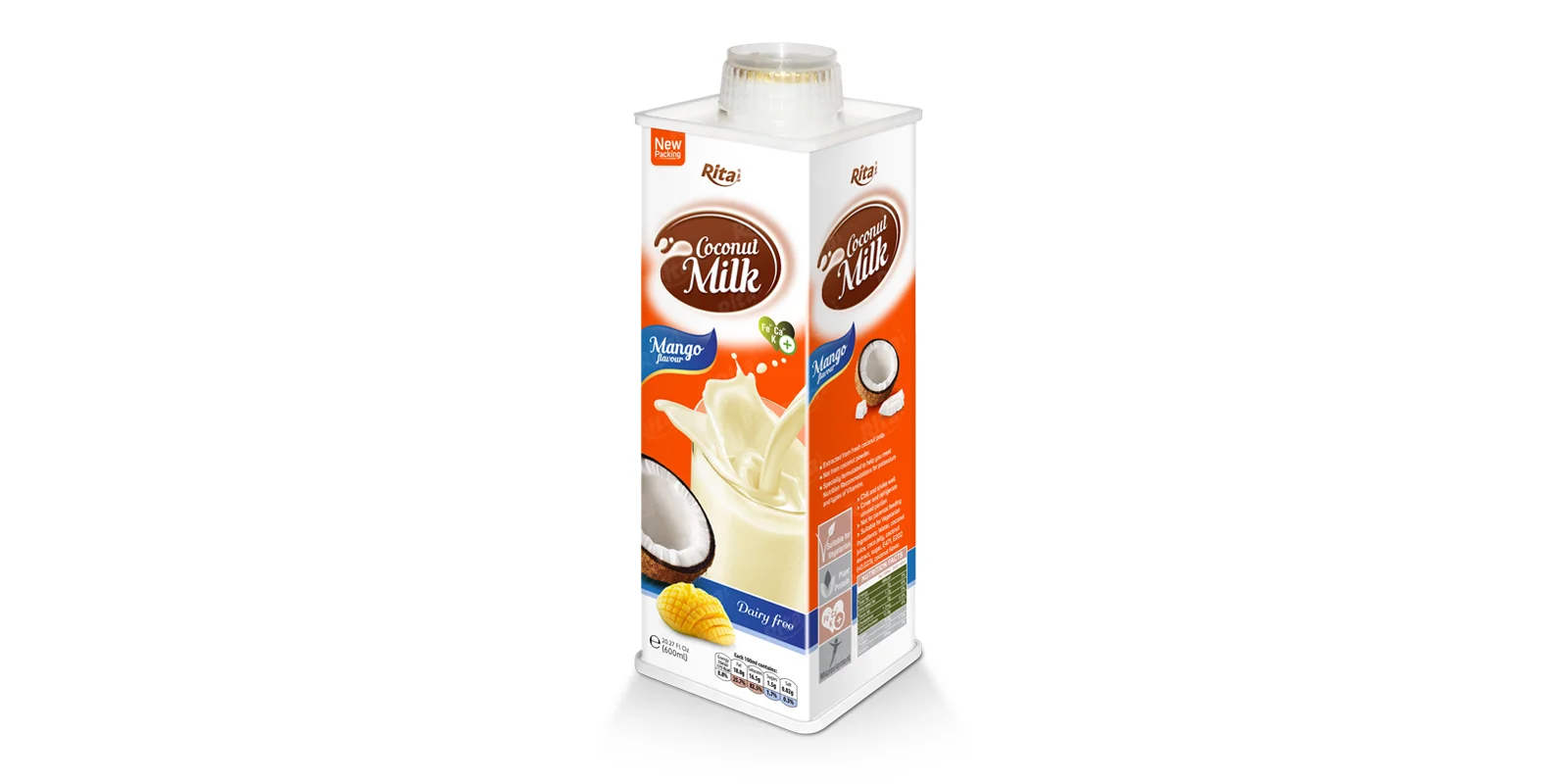 Coconut milk mango 600ml from RITA India