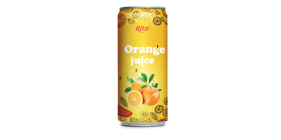 250ml Orange juice drink from RITA India