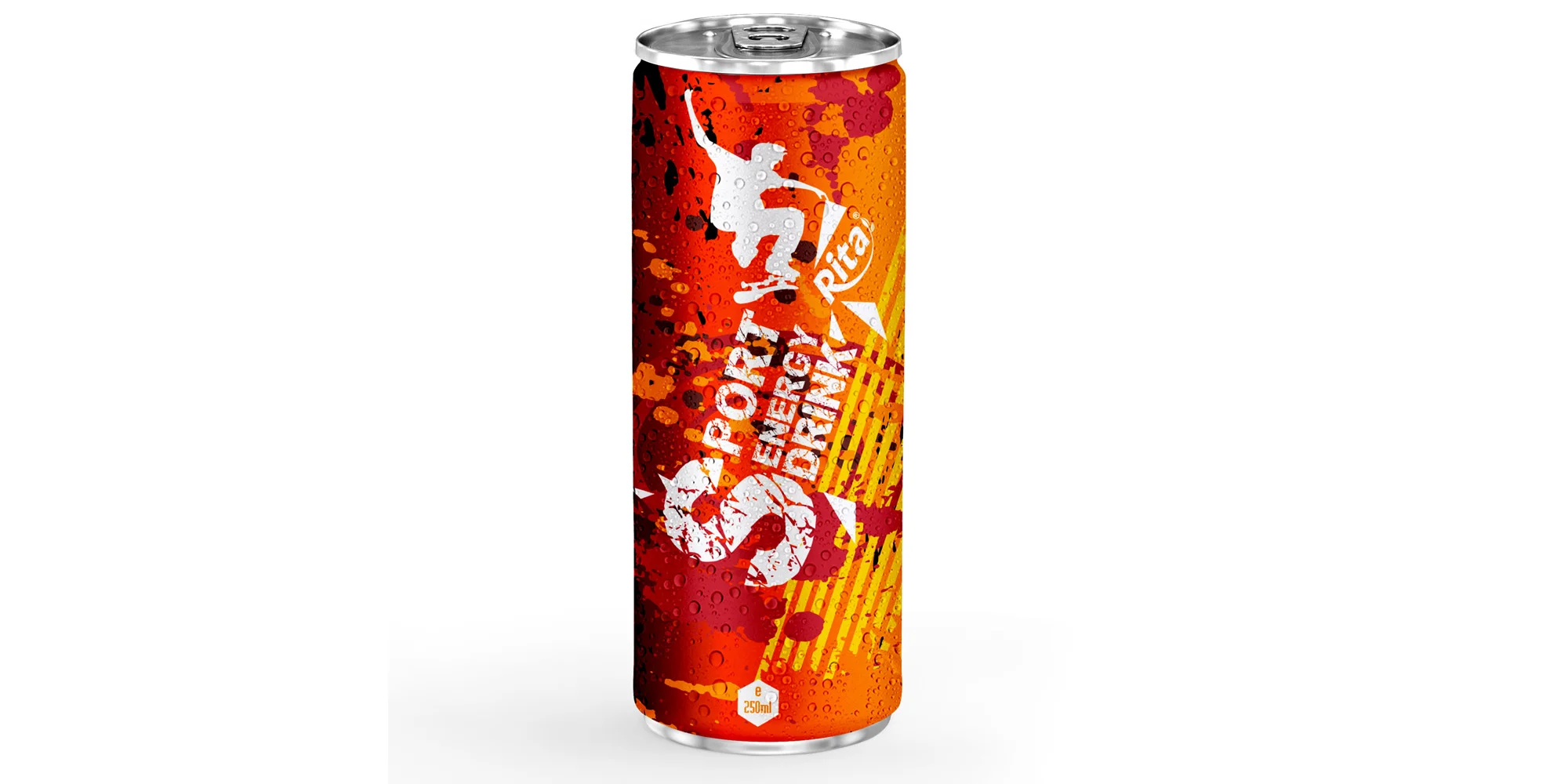 Energy drink 250ml aluminum canned 4