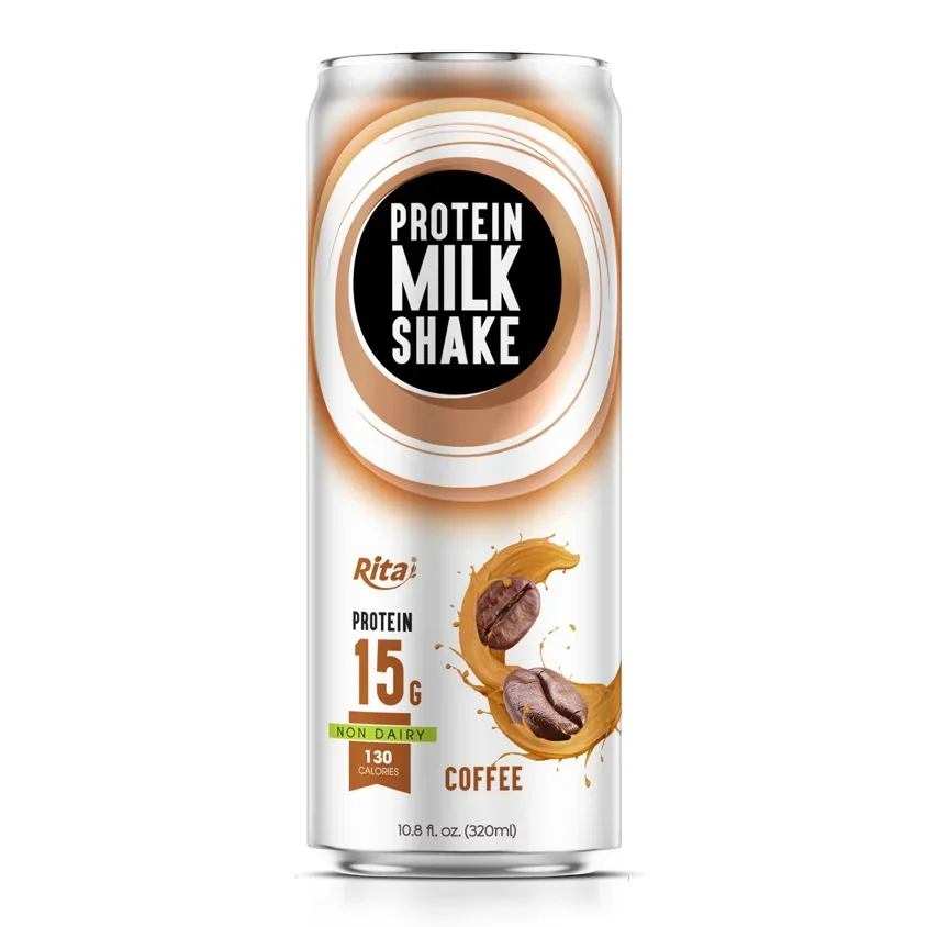 Wholesale Price 10.8 FL Oz (Non-Dairy) Protein Milk Shake With Coffee Flavor