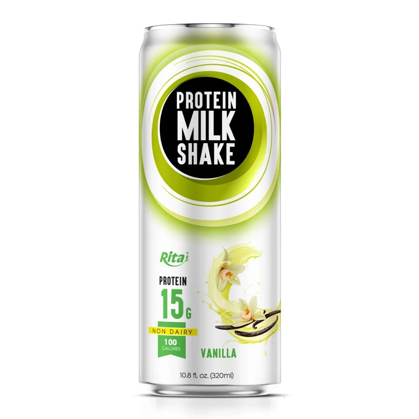Wholesale Company 10.8 FL Oz (Non-Dairy) Protein Milk Shake With Vanilla Flavor