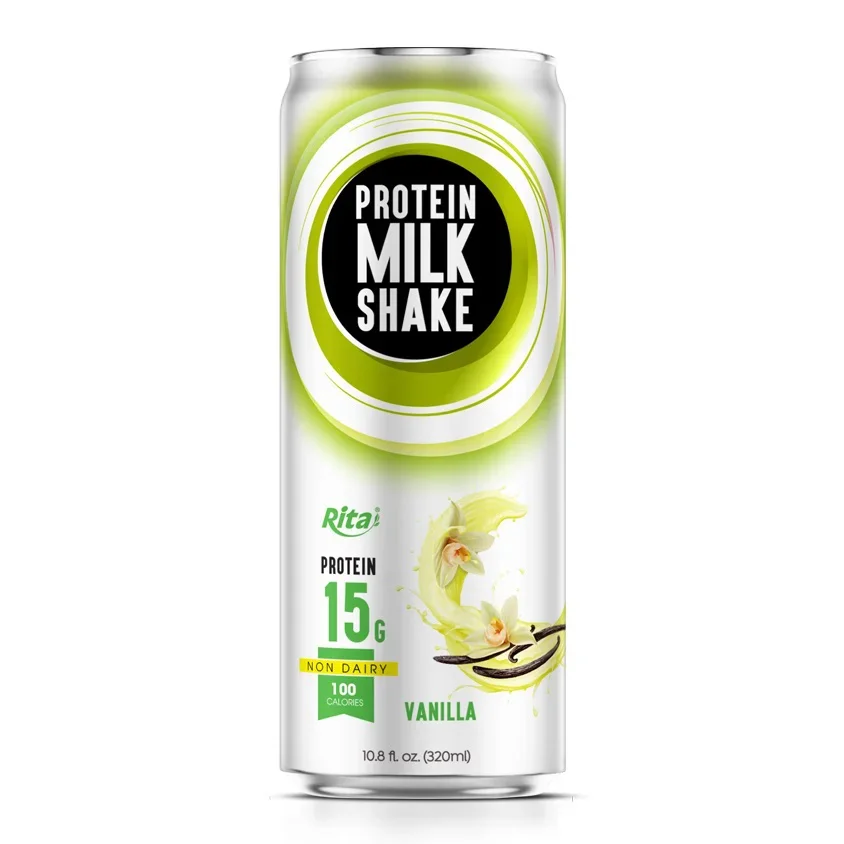 Wholesale Company 10.8 FL Oz (Non-Dairy) Protein Milk Shake With Vanilla Flavor