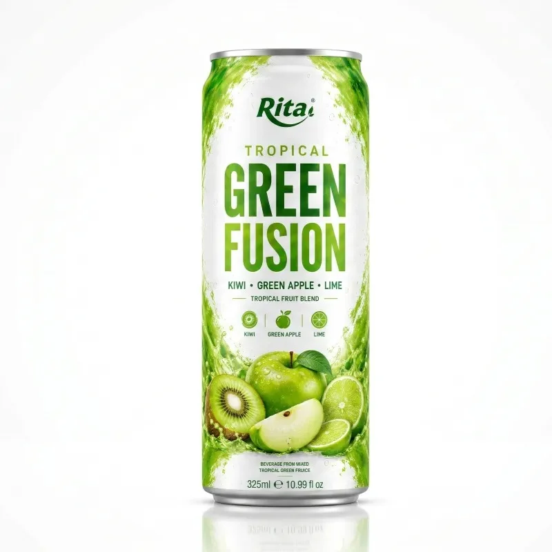 GREEN FUSION Tropical Fruit Blend Drink