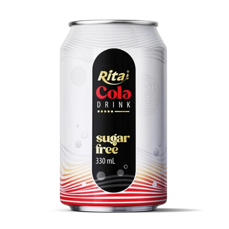 Sugar Free Cola Drink Carbonated 330ml Cans