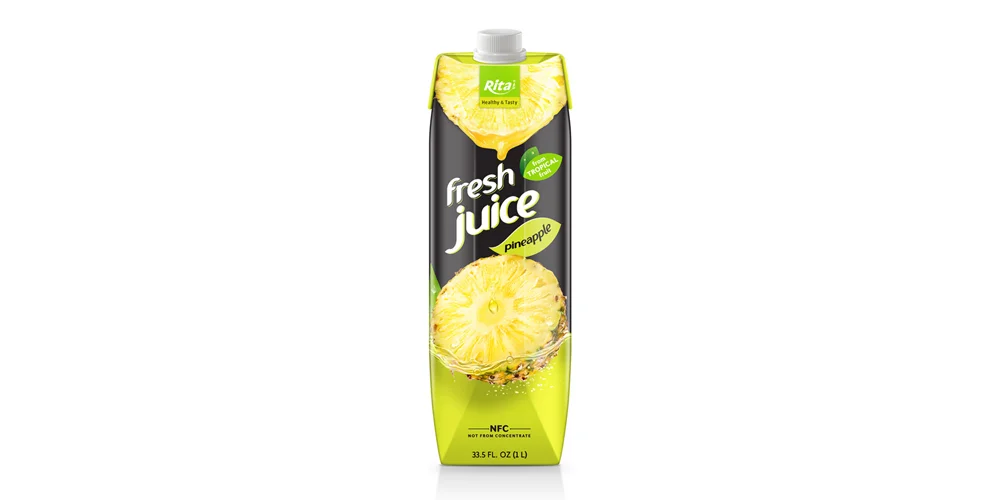 Box 1L fruit pineapple juice