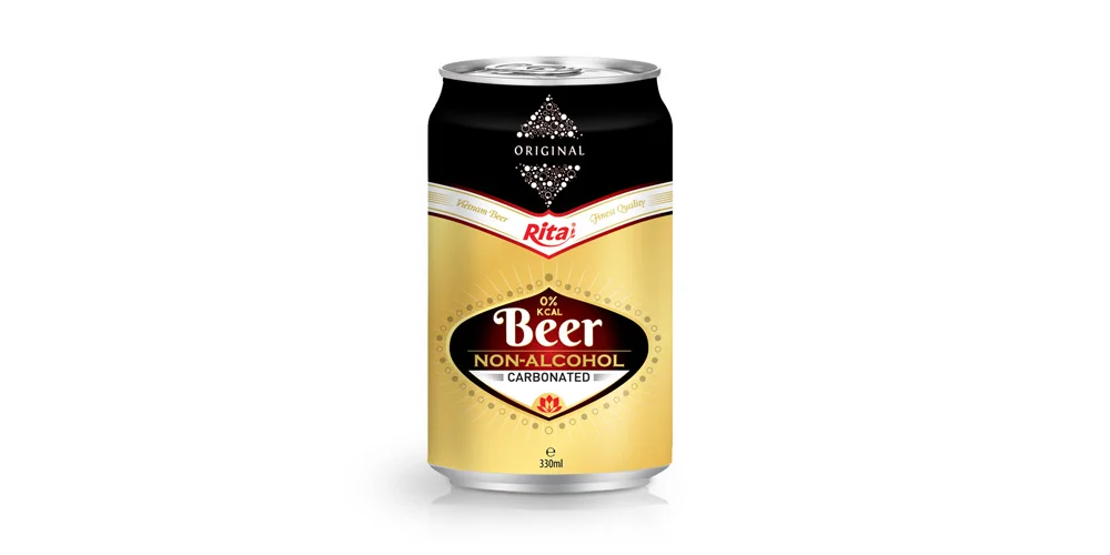 Beer Non-alcoho with Co2 