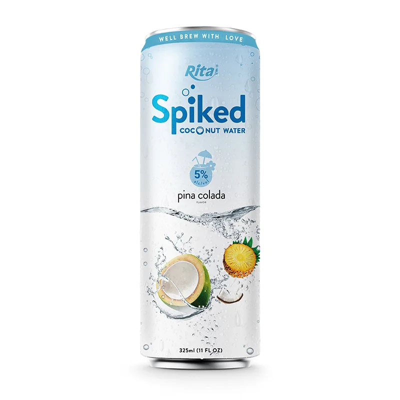 Spiked Coconut Water - Pina colada