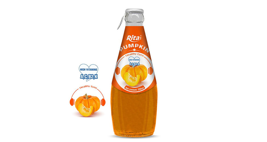 Pumpkin juice 290ml glass bottle