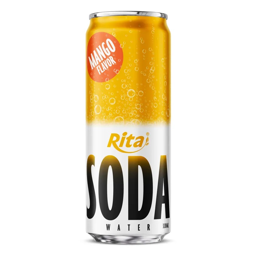 Premium Sparkling Mango Soda Water 320ml Can
