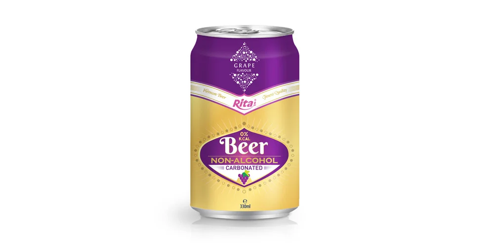 Beer Non-alcoho with Co2