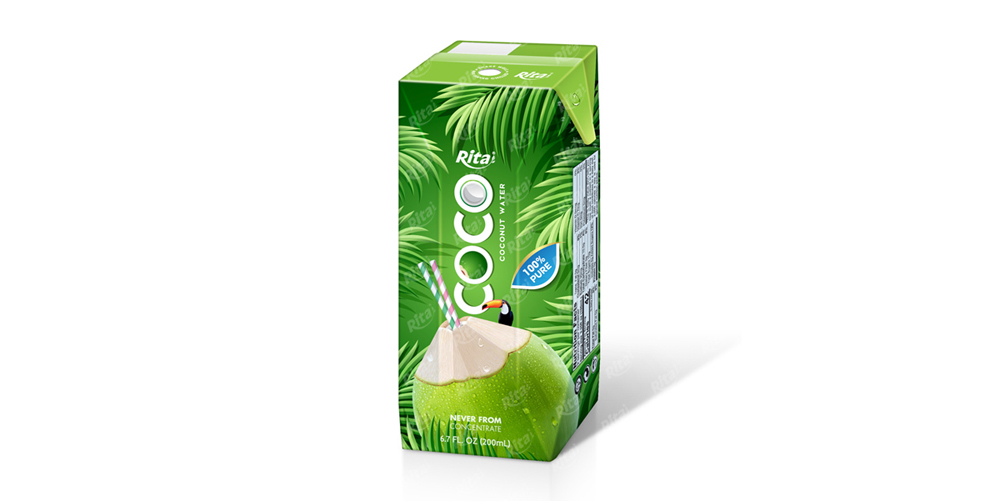 beverage development Coco water 200ml Prisma Tetra from RITA India