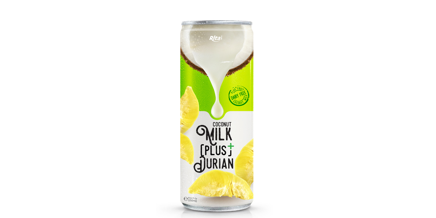 Coco Milk Plus fruit durian 250ml from RITA India