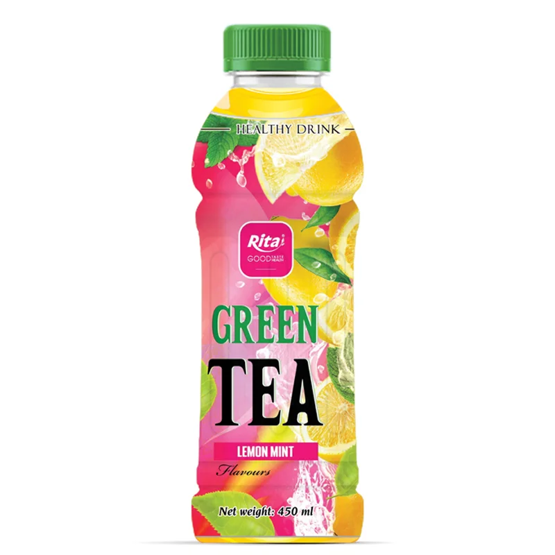 Wholesale Green Tea Drink With Lemon Mint Flavor