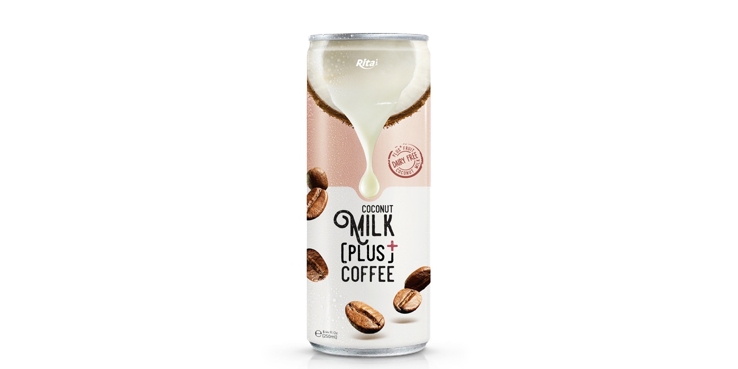 Coco Milk Plus coffee 250ml from RITA India