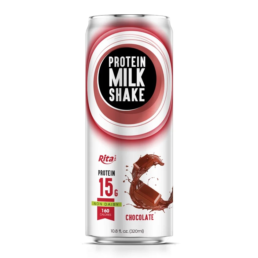 Wholesale OEM Brand 10.8 FL Oz (Non-Dairy) Protein Milk Shake With Chocolate Flavor