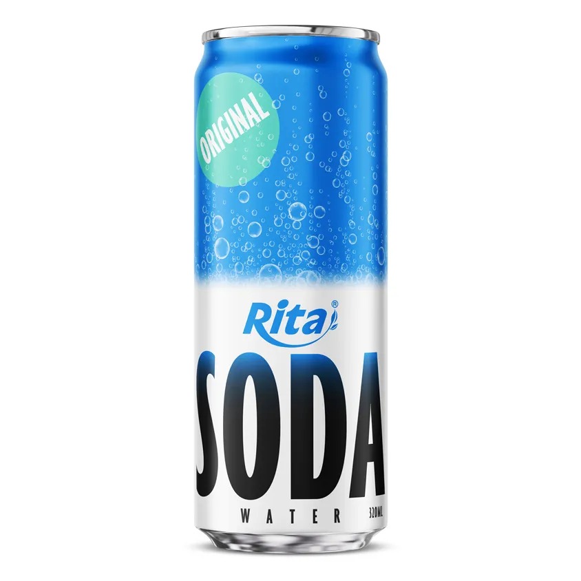 Export Quality 320ml Sparkling Original Soda Water Bulk Supply