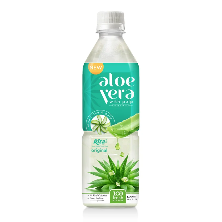 500ml NFC aloe vera pulp original juice