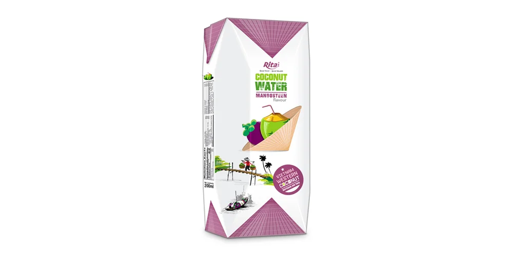 Aseptic 200ml Coconut with mangosteen