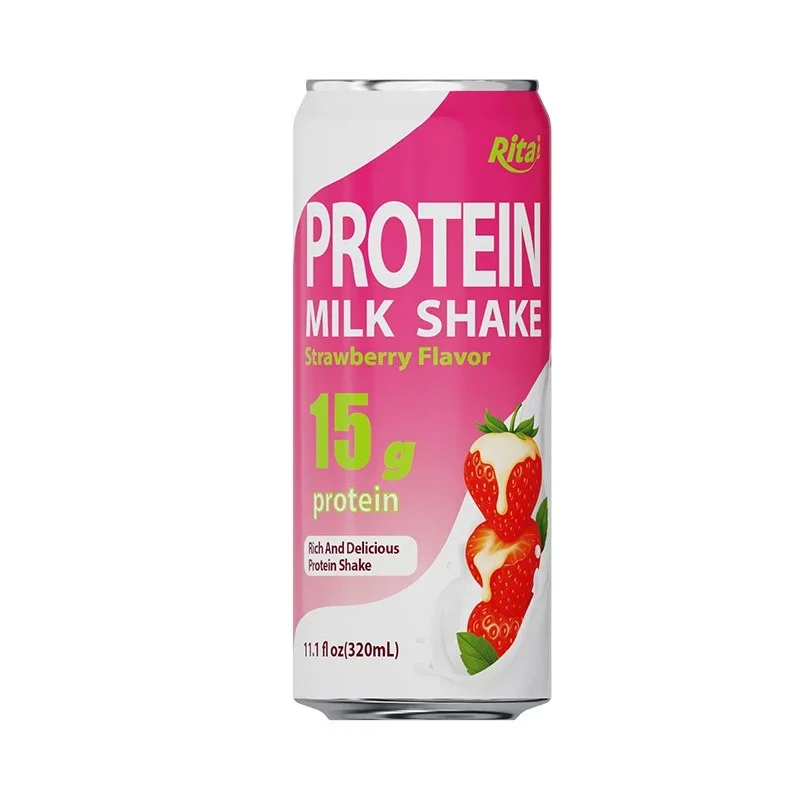 11.1 Fl Oz Protein Milk Shake Strawberry Flavor