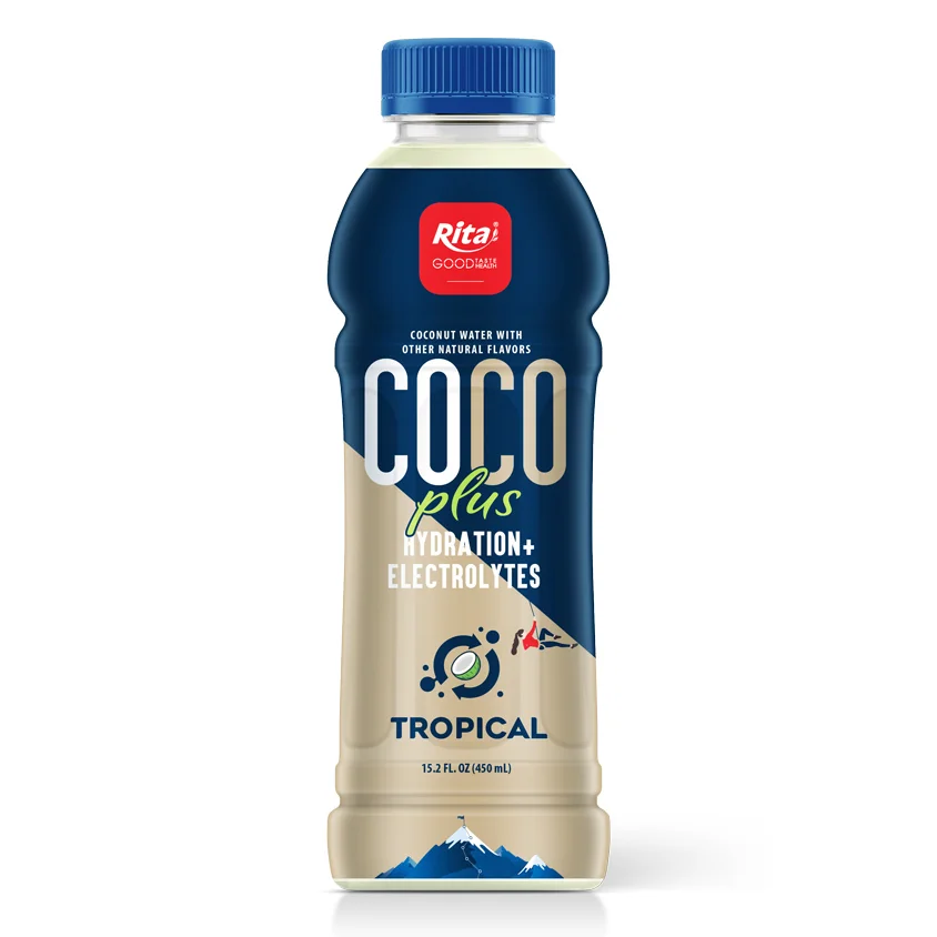 Coconut Water Tropical fruit Coconut water plus Hydration electrolytes