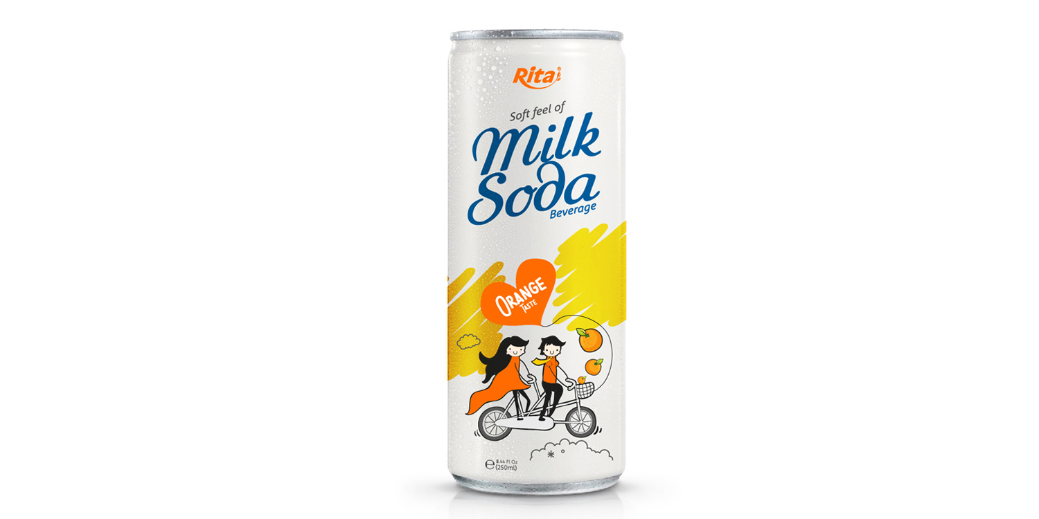 Soda Milk orange 250ml from RITA India