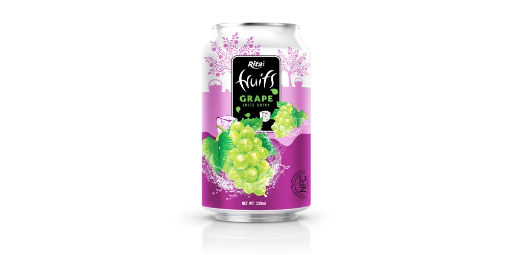 Private label products grape juice 330ml
