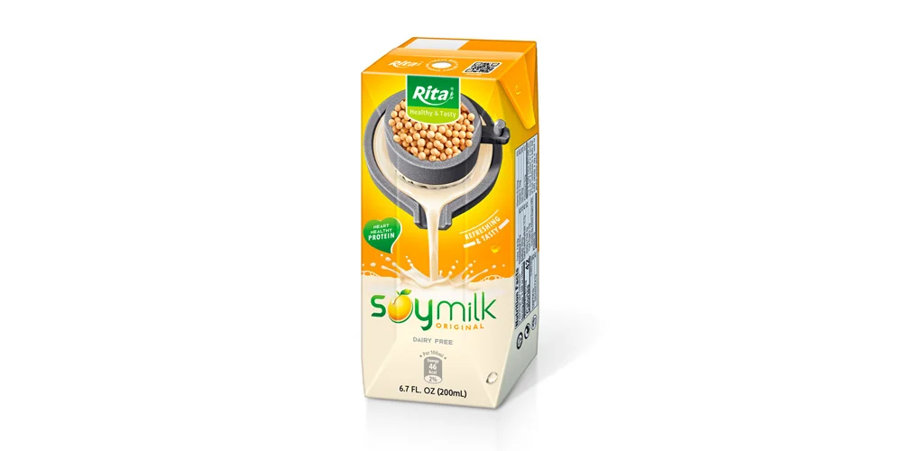 Aseptic soymilk original 200ml