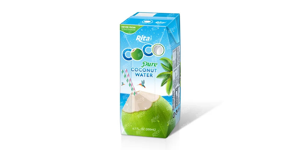 Beverage  Supplies Coco water 200ml Aseptic