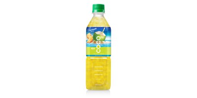 Coconut water with pineapple flavor  500ml Pet bottle from RITA india