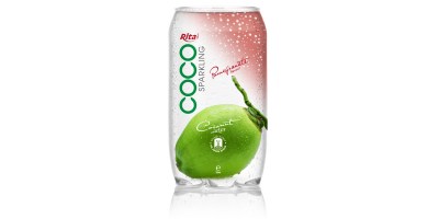 350ml Pet bottle  Sparking coconut water  with pomegranate  juice from RITA India