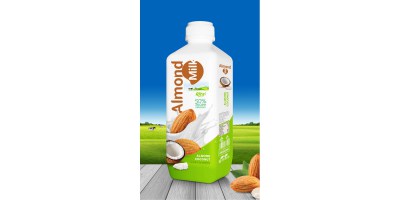 Almond milk with coconut 1000 ml PP bottle from RITA India