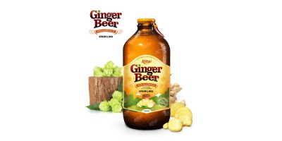 Ginger Beer 340ml glass bottle from RITA India