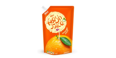 Bag orange juice 500ml of RITA India