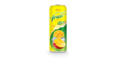 fruit mango juice enrich vitamin C in 320ml can from RITA IN